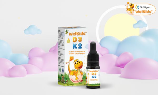 WelKids D3K2 - trợ thủ đắc lực giúp con phát triển toàn diện