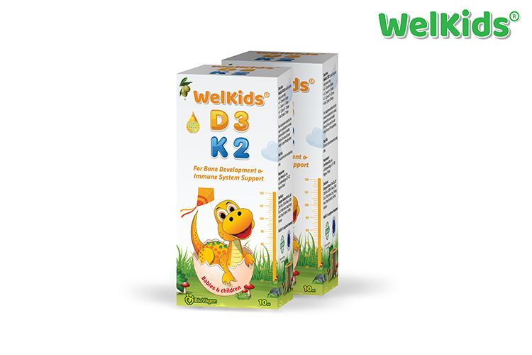 Bố mẹ nên dùng vitamin D3K2 đều đặn với liều lượng tốt nhất cho trẻ sơ sinh. 