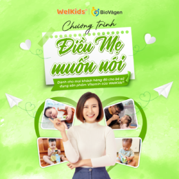 Hướng dẫn tham gia chương trình review “ĐIỀU MẸ MUỐN NÓI” của WelKids® 