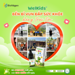 Cùng WelKids gieo mầm sức khỏe, nối nhịp cầu yêu thương